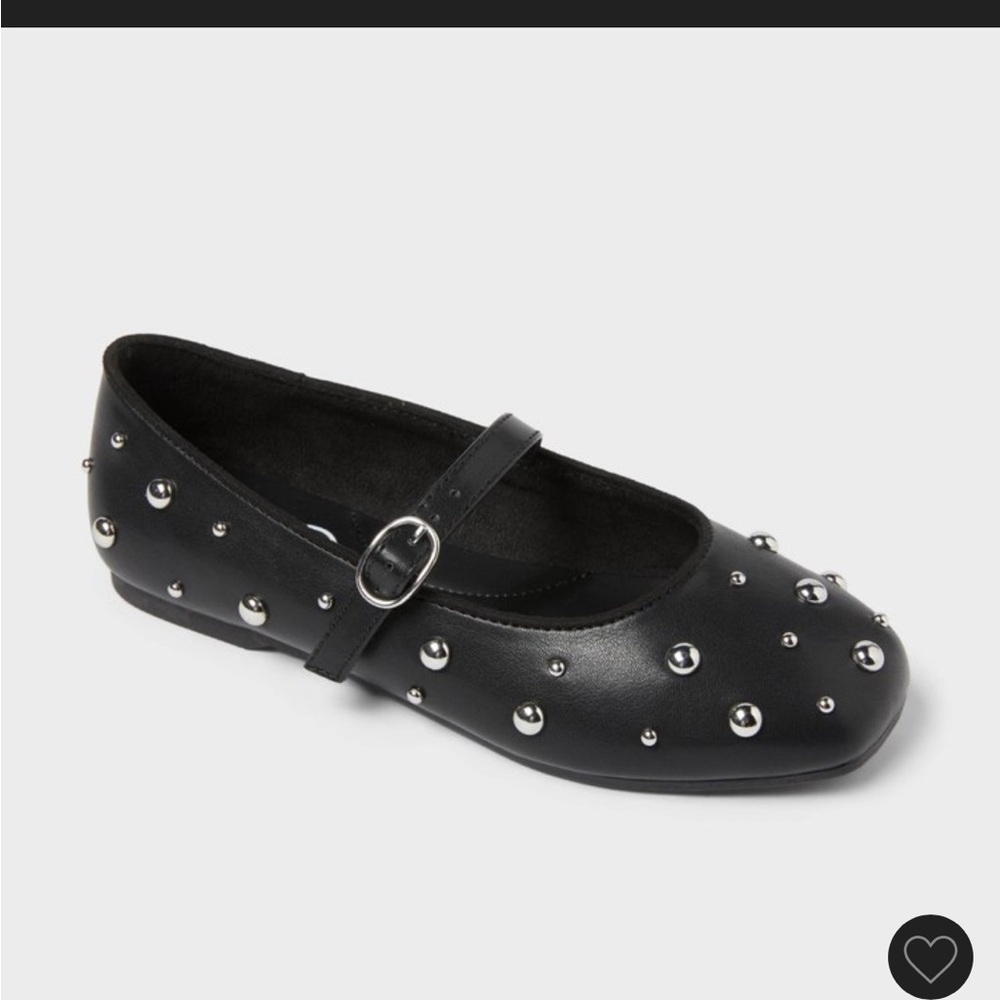 art class Black Studded Mary Jane Shoes size 1